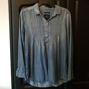 American Eagle Jean tunic top